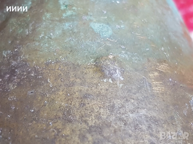 Бронзов чан звънец , снимка 5 - Антикварни и старинни предмети - 52060644