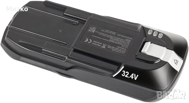 Резервна батерия 32.4 V 2000 mAh, съвместима с Rowenta RH99, E-TEK, SS-2230002599 SS-2230002590 ZR00