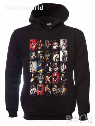 Нов детски музикален суичър с дигитален печат Китаристи