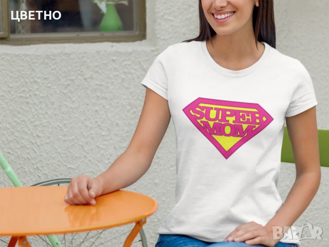 Дамска тениска подарък за майка за осми март - мама, снимка 13 - Тениски - 53314960