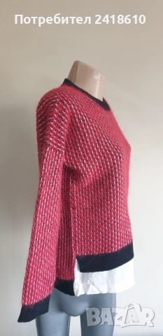 Bogner Wool / Cashmere Mohair  Alpaka Knit Womens Size S / M НОВО! ОРИГИНАЛ! Дамски Пуловер !, снимка 11 - Блузи с дълъг ръкав и пуловери - 52249465
