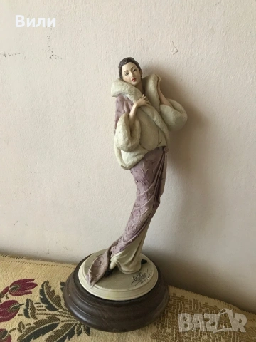 Vittorio Tessaro статуетка фигурка жена 25 см, снимка 2 - Колекции - 53291655