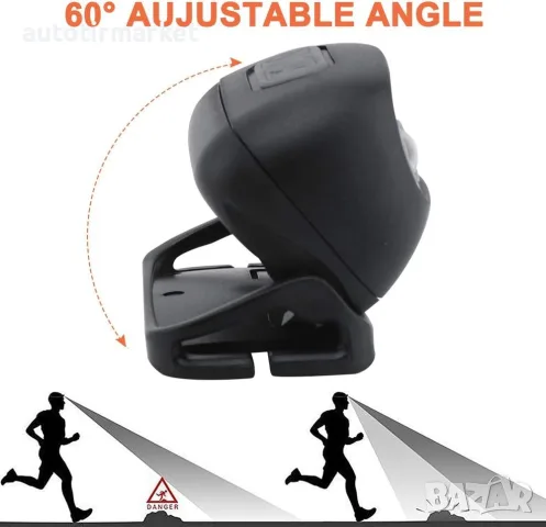 Мощен, акумулаторен, USB челник/челно фенерче – T384, снимка 3 - Аксесоари и консумативи - 56054546