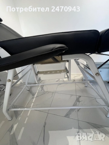 Козметичен стол подходящ за миглопластика, микроблейдинг и грим, снимка 5 - Кушетки - 53613701