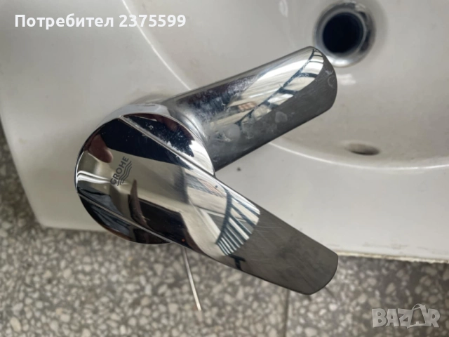 Смесител Grohe и керамична мивка, снимка 2 - Мивки - 52182939