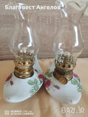 малки газени лампи , снимка 4 - Антикварни и старинни предмети - 56182153
