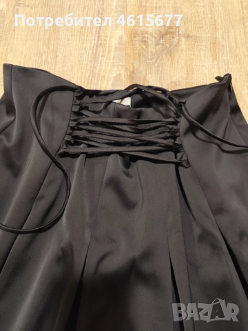 красива пола с връзки на H&M, снимка 3 - Поли - 52042719