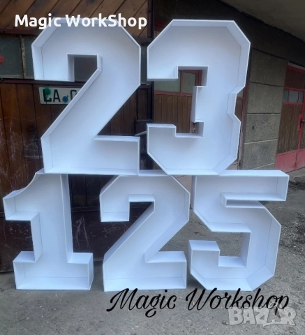 Промоция Кухи цифри  за пълнене с балони