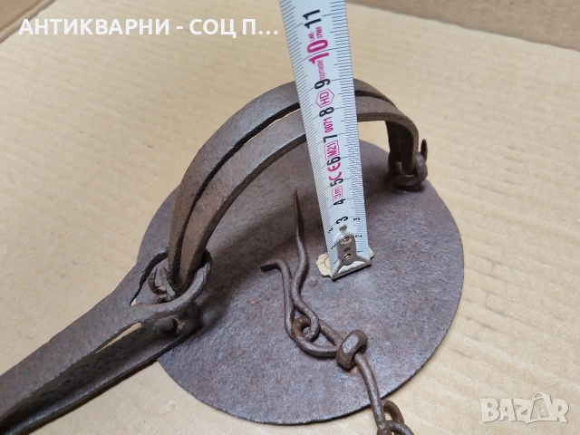 Стар Кован Капан За Животни / НОМЕР 6., снимка 14 - Антикварни и старинни предмети - 52996151
