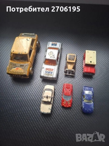 Метални колички Matchbox и др.