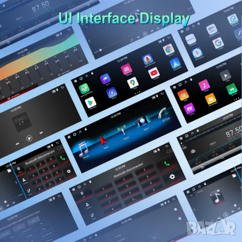 6.86” 1280*480 2-Din мултимедия с Android 13, RDS, 64GB ROM, RAM 2GB , снимка 6 - Аксесоари и консумативи - 48267913