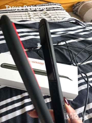 Преса за коса Upgrade Labor Infrared Slim Plate Art, снимка 4 - Преси за коса - 52904116