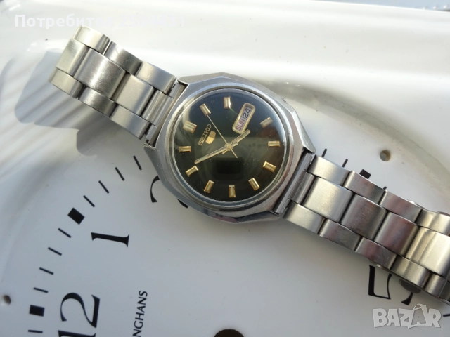 сеико 5 автомат , снимка 2 - Мъжки - 52792535