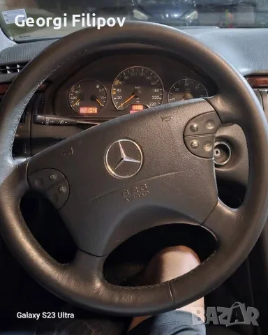 ПРОДАВА СЕ: MERCEDES-BENZ E250 ЧИСТ ДИЗЕЛ 1997, снимка 3 - Автомобили и джипове - 55955949