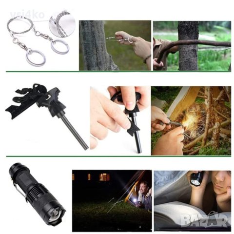 Комплект за оцеляване, снимка 5 - Екипировка - 40350302