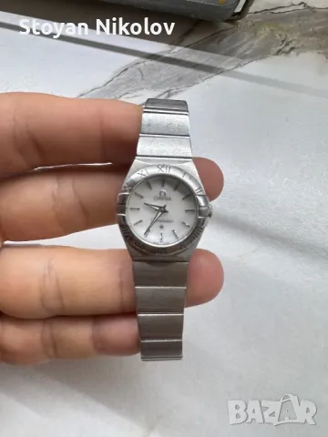 Дамски часовник OMEGA Constellation Mother of Pearl , 24mm, снимка 3 - Дамски - 47659394