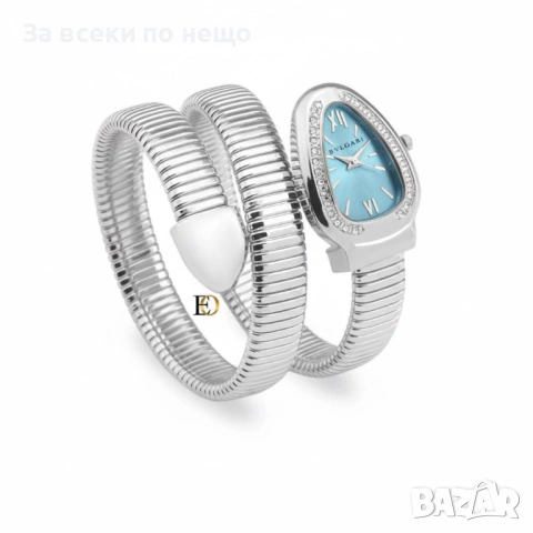 Bvlgari Дамски Часовник Тип Змия Булгари - Налични Различни Цветове Код SK728, снимка 5 - Дамски - 53146642