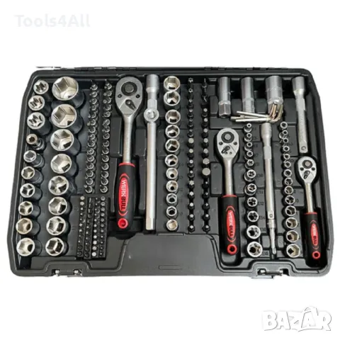 Premium Гедоре инструменти 216 части WERKBULL, снимка 2 - Гедорета - 48094284