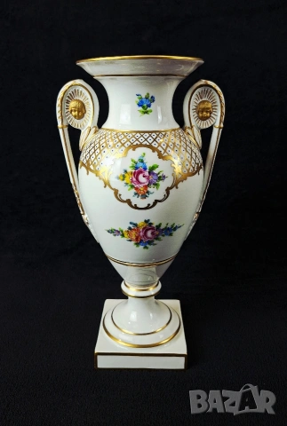 Вазя с амфорна форма - Carl Thieme, Potschappel