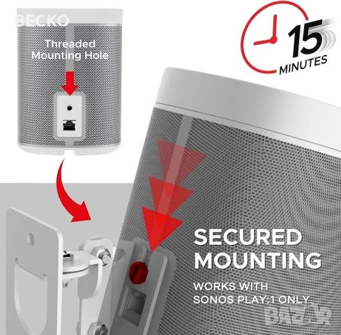 2бр .стойки за Sonos 1, снимка 7 - Тонколони - 53757151