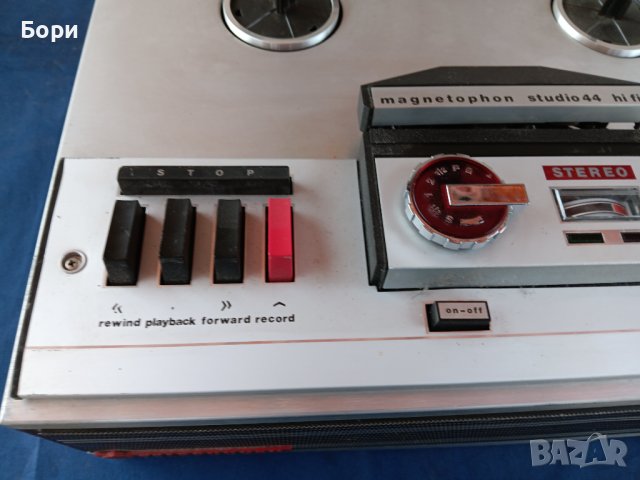 TELEFUNKEN Studio 44 HiFi Магнетофон, снимка 4 - Декове - 44247777