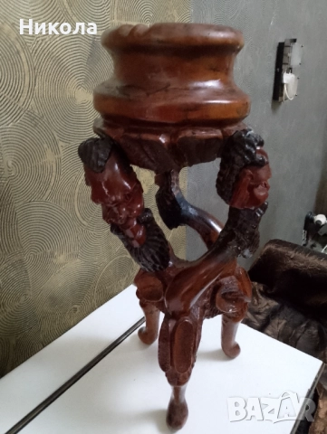 Дърворезба,,Нимфа", снимка 9 - Декорация за дома - 51368741