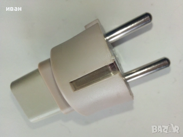 Щепсел -преход, снимка 2 - Ключове, контакти, щепсели - 53445139