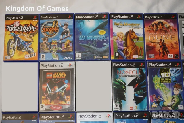 Игри за PS2 Sea Monsters/Barbie/Freekstyle/Dune/Lego/Ben 10/NBA 2K11/Virtua Fighter 4/Worms 4, снимка 2 - Игри за PlayStation - 54097465