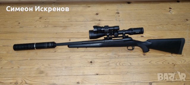 Ловна карабина Savage 6.5 creedmoor, в комплект  със супресор и оптика , снимка 4 - Ловно оръжие - 41787035