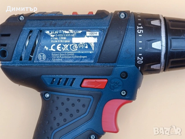 Bosch GSR 10.8-2-LI тяло на винтоверт, снимка 3 - Винтоверти - 53751231