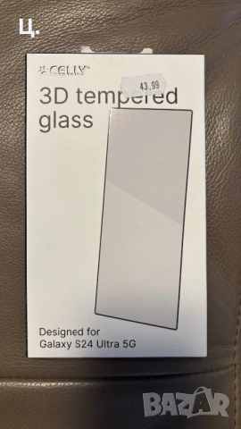 Защитно фолио за стъкло за Samsung S24 Ultra, снимка 2 - Фолия, протектори - 52508525