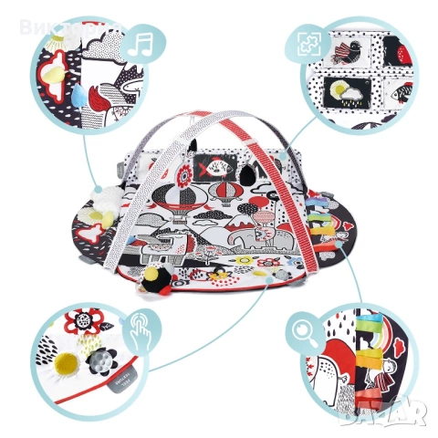 Детска активна гимнастика Kinderkraft 4Smart, снимка 6 - Други - 53668072