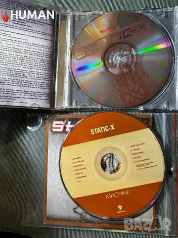 Static-X - Overkill - Iced Earth -Exploited , снимка 3 - CD дискове - 49667867