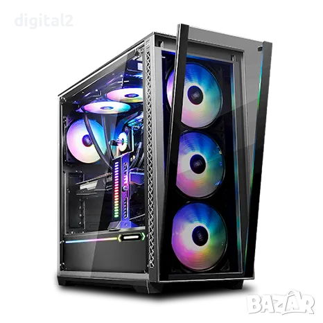 Геймърски Компютър, Ryzen 5600x ,16 GB ,RTX 3060TI 8GB, 2 TB , 24м.Гараранция, снимка 2 - Геймърски - 49434036