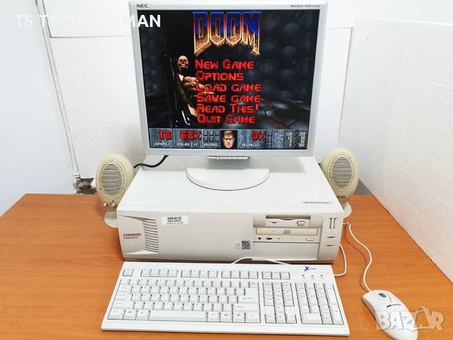 ⭐Продавам ретро компютър COMPAQ с инсталиран Windows 98 и 23класически игри⭐, снимка 10 - Геймърски - 50777196