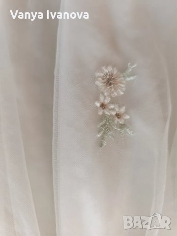 Next разкошна рокля на цветя и тюл , снимка 11 - Бебешки рокли - 49244281