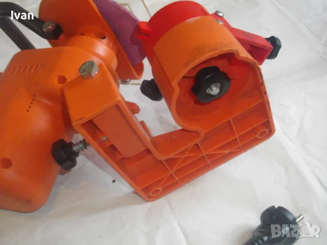 220 вата Немска ЕЛЕКТРИЧЕСКА МАШИНА ЗАТОЧВАНЕ НА ВЕРИГИ ATIKA ОТЛИЧНА 0-30 Градуса Точене, снимка 17 - Други инструменти - 47421929