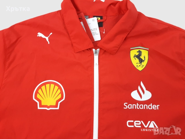 Puma Scuderia Ferrari F1 Team Coach - Оригинално мъжко яке р-р XL, снимка 9 - Якета - 52666741