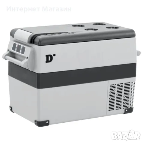  Преносим компресорен хладилник с фризер Diniwid S55 Frigolab, 12/24 волта, снимка 2 - Хладилници - 50012395