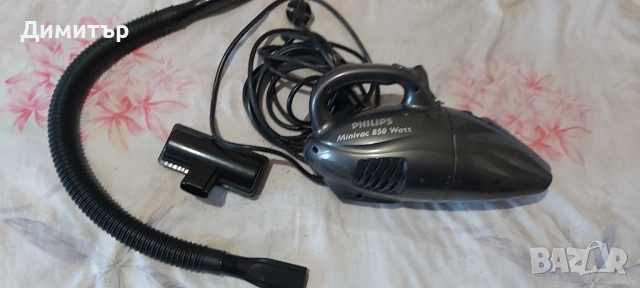 Продавам прахосмукачка за кола филипс 850вата, снимка 3 - Прахосмукачки - 21585094
