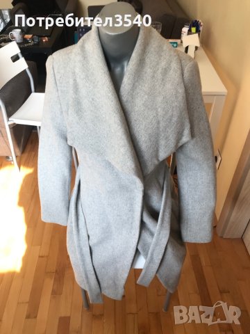 Сиво палто Esprit, снимка 5 - Палта, манта - 42446849