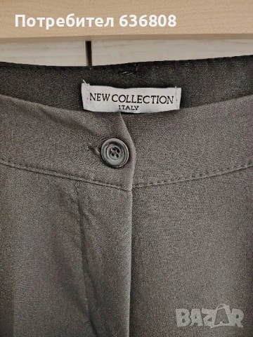 Дамски черен панталон New Collection, Made in Italy, снимка 2 - Панталони - 50754858