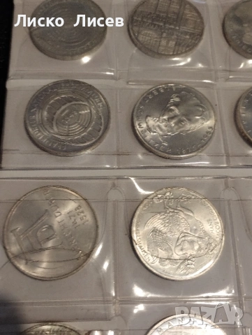 Германия 18 броя по 5 марки сребро, снимка 6 - Нумизматика и бонистика - 53605407