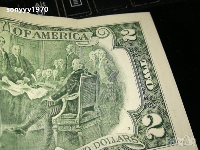 ДВЕ БАНКНОТИ ОТ 2 ДОЛАРА ЗА КОЛЕКЦИЯ 1808231853, снимка 16 - Колекции - 41897203