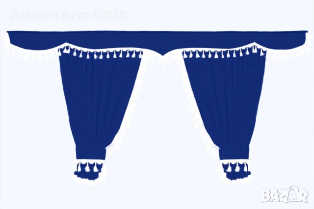 Комплект универсални завеси LUX пердета от 2 части + чело , 5 ЦВЯТА, снимка 3 - Аксесоари и консумативи - 50573417