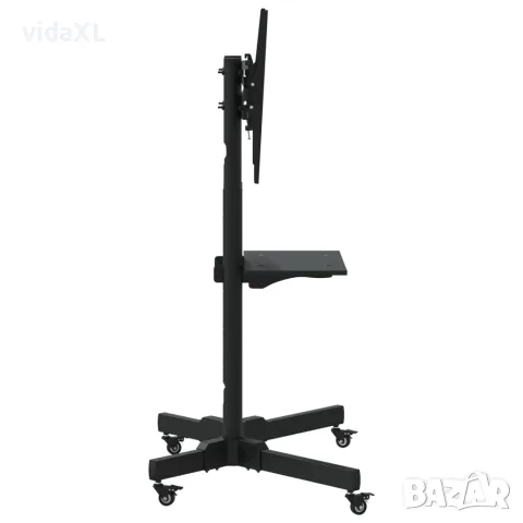 vidaXL ТВ стойка на колелца 32-70 инча екран VESA 600x400 мм 50 кг, снимка 4 - Стойки, 3D очила, аксесоари - 56147460