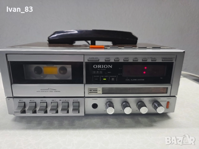 Стерео FM/AM електронна касетофонна система с двойна аларма и телефон, снимка 2 - Други - 52738756