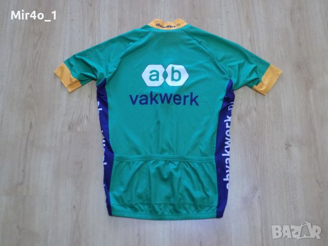 вело джърси bio racer тениска мъжко шосе колоездене спорт оригинал XL, снимка 2 - Спортни дрехи, екипи - 41668204