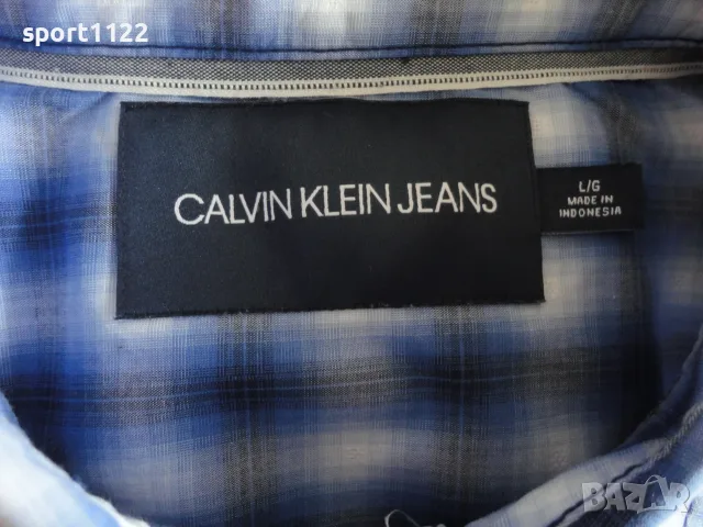 Calvin Klein/L/мъжка риза, снимка 5 - Ризи - 55922438