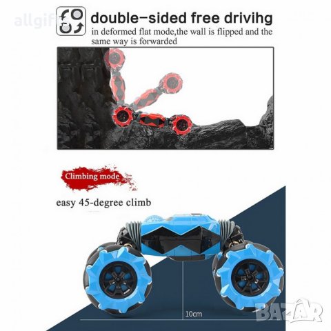 Кола с дистанционно управление на ръката 4WD, снимка 15 - Коли, камиони, мотори, писти - 41733390